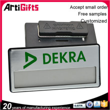 Promotional custom metal name badge maker